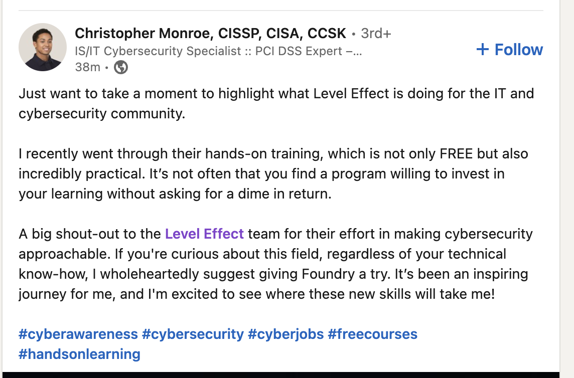 Chris M FUNDAMENTALS Shoutout