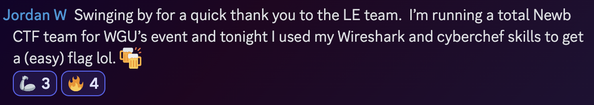Jordan WGU CTF Shoutout