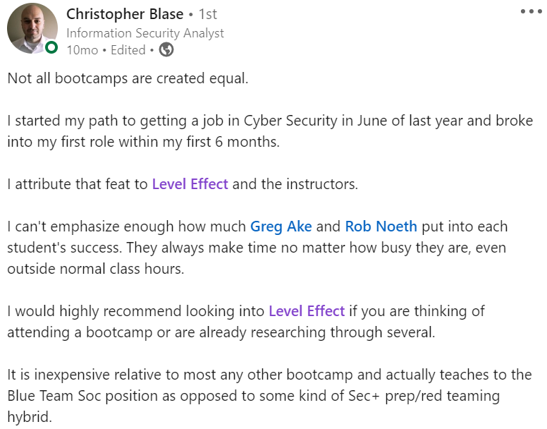 Chris B CDA Hired