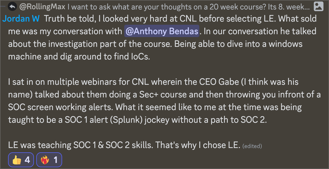CDA shoutout better than CNL