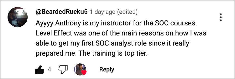 SOC100 hired