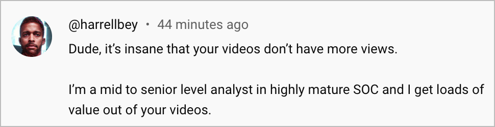 SOC100 shoutout more views